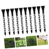 Sosoport 3sets Golf Accessories Bamboo Golf Holder Wood Tees Markers