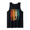 Vintage 1977's 1977 Style Clothing Women Men 47th Birthday Tank