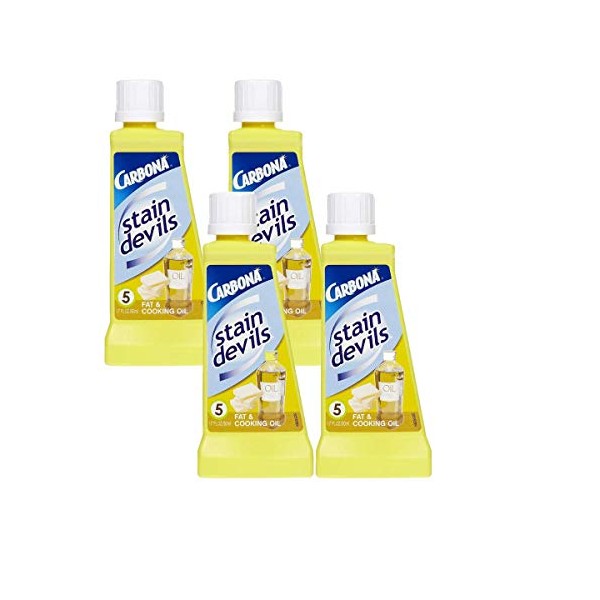 Carbona Stain Devil #5 - 4 Pack for Fat and