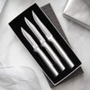 Rada Cutlery 3-Piece Paring Knife Galore Knife Gift Set, Silver