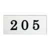 kyouritusaintekku License Plate 9b – 205 White