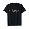 One Wheel Electric Skateboard Float Heartbeat Vintage Love T-Shirt