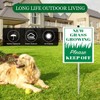 vfsxcmi New Grass Growing Please Keep Off Yard Sign With