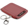 styleBREAKER 05050096 Key Case with Snake Pattern Structure and Zip,