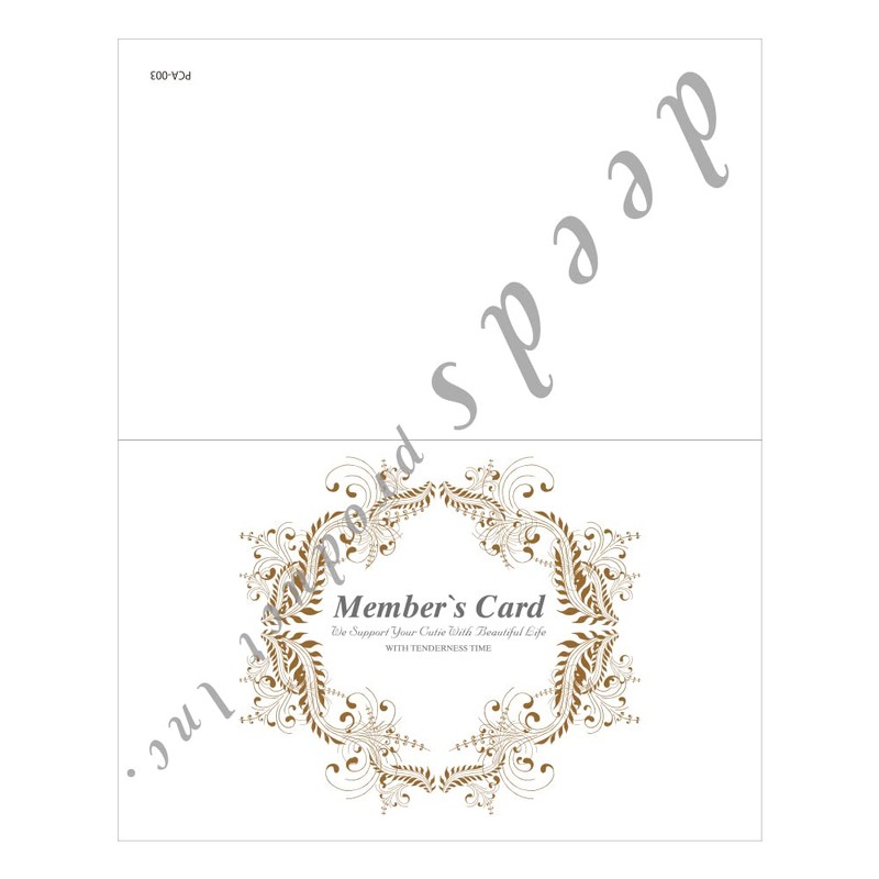 DEEDS PCA-003 Paper Point Cards, 50 Squares, 100 Count