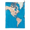 Kikkerland Around The World Travel Bags, Set of 4