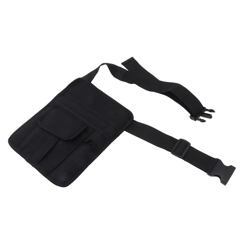 Restaurant Belt Bag Adjustable Portable Lightweight Canvas Waiter Waist Bag