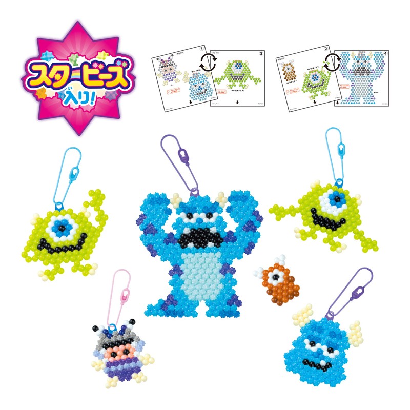Aqua Beads AQ-310 Monsters Ink Character Set, Sold Separately