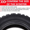 Electric Scooter Tire, 10 Inch 10X3.0 Off-Road Inner Outer Tire,