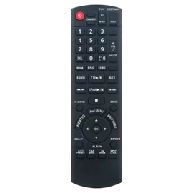 Allimity N2QAYB000518 Replacement Remote fit for Panasonic Compact Stereo System SC-HC20 SA-HC20 SCHC20 SAHC20 Audio Home Theater System