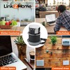 Link2Home 2 Pack Space Saver Pop Up Outlet with USB,