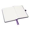 Notes London Luxury Italian style A5 Notebook with Stitched Hardcover,