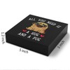Funny Pug Wooden Box Sign Plaque All You Need is
