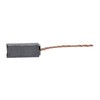 vhbw 2 x Carbon Brushes Motor Carbon Abrasive Carbon 4.8