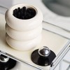 Qtip Holder, Dust Proof Cotton Swab Container with Lid for