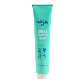 Lucy Bee Reviving Cleansing Cream 125ml - Organic, Vegan, Unscented, Gentle on Sensitive Skin, Anti-Ageing, Soothes Redness, Cruelty-Free