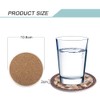 Bohemian Pattern Drink Coasters - Round Drinks Absorbent Stone Coaster