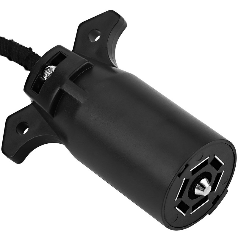Trailer Adapter,6-24V 7 to 4 Pin Trailer Plug Adapter Blade