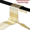 Mr. Pen- Wire Hangers, 10 Pack, Gold Metal Hangers for