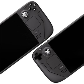 Joystick Cap Cover for PlayVital ps portal, Steam Deck OLED Compatible Grip Joystick Cap, Thumb Grip Cap for Steam Deck LCD [Fire Demons]
