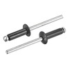 sourcing map Aluminum Blind Rivets, 4mm x 12mm (5/32" x