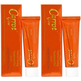 Carrot Glow Intense Toning Treatment Gel 1oz (Pack of 2)