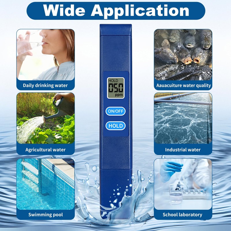 2025 New Digital TDS Meter Water Quality Tester for Drinking