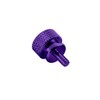 CableMod Anodized Aluminum Thumbscrews (Purple, UNC 6-32, Pack of 10)