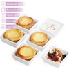 BTaT- Ramekins 4 oz Square, Set of 6 Ramekins for