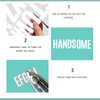 ​6 Sheets Iron on Letters, 2 Inch White Vinyl Iron