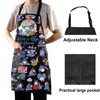 WZMPA Donkey Kitchen Apron Donkey Fans Gift Let The Magic
