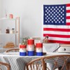 Conelist Set of 3 4th of July Pillar Candles White