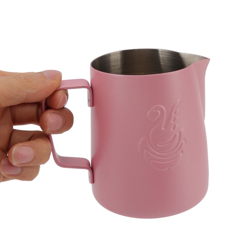 Milk Frothing Pitcher Multipurpose 304 Stainless Steel Coffee Steaming Pitcher