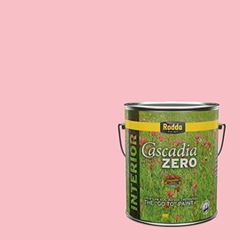 Rodda Paint CASCADIA ZERO Interior Satin Paint & Primer in One, 1-Gallon, Bubblegum Pink