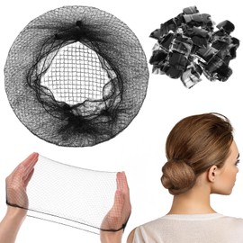 Redecillas De Pelo Para Mujer Haarnetze für Dutt und Schlafen, elastisch, unsichtbares Netzgewebe, Perückennetze für Lebensmitteldienstarbeiter, Haarnetze für Frauen, 40 Stück