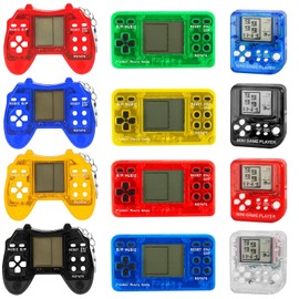 BAIFULAI 12 pieces children's birthday party favours game keychain: key ring for children, raffle prizes, children, activity, party, small gifts