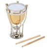 Miniature Timpani Model Decorative Exquisite Copper Timpani Ornament for Graduation