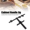 NDNCZDHC Cabinet Hardware Jig Aluminum Cabinet Handle Jig Accurate Measure