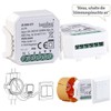 Luminea Home Control Rollo Steuerung: 2er-Set WLAN-Unterputzmodule für smarte Rollladen,