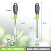 WORKPRO Weed Cutter 2-Piece with Handle, Weed Remover Tool Set