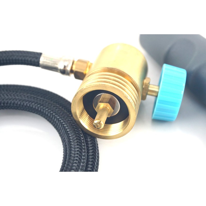 BLUEFIRE HZ-8388B Self Igniting 3' Hose Gas Welding Torch, Swirl