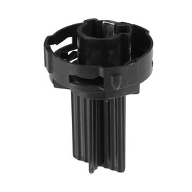 X AUTOHAUX Daytime Running Light Headlamp Socket 4f0941669 for Volkswagen Touareg 2007-2010 Plastic Black