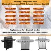 Dcyourhome Emitter Plates for Charbroil Infrared Grill Parts 463242515 463367016