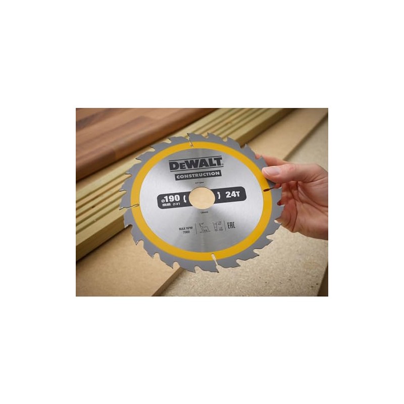 Dewalt DT1944 Circular SAEGE Blade Handkr 190 x 30 mm