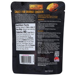 Lee Kum Kee Panda Brand Sauce for Orange Chicken,0g Trans Fat, No Artificial Flavors, No High Fructose Corn Syrup, Cholesterol Free, 8 Ounce (Pack of 6)