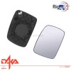 Unbranded New RH Passenger Side Mirror Glass with Heated Fit
