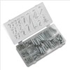 200 Piece Compression Springs Assortment Kit,Spring Assortment Set,Zinc Plated Compression