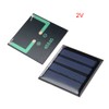 sourcingmap 5Pcs 2V 50mA Poly Mini Solar Cell Panel Module