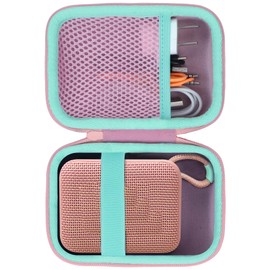Lebakort Hard Case Compatible with JBL GO 4 GO 3 Portable Speaker