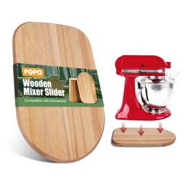 Wooden Mixer Slider Compatible with KitchenAid 4.5-5 Quart Tilt-Head Stand Mixer, Kitchen Countertop Sliders